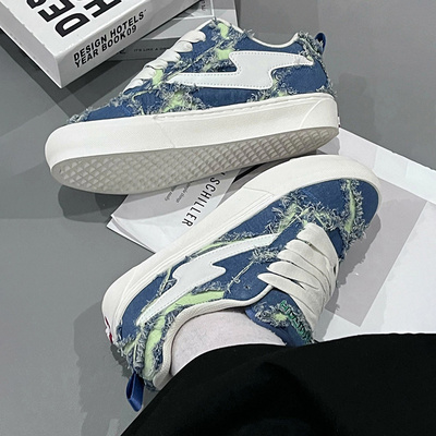 天牧闪电狂潮情侣款运动休闲板鞋