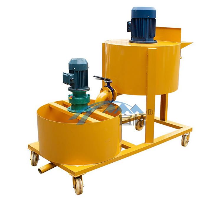 广西柳州梁全铜电机孔道压浆多功能高速低速桶混凝土灰浆搅拌机