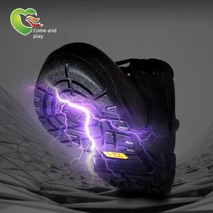 来安之7063劳保鞋6KV电工绝缘鞋男轻便安全劳保鞋塑包头防砸透气