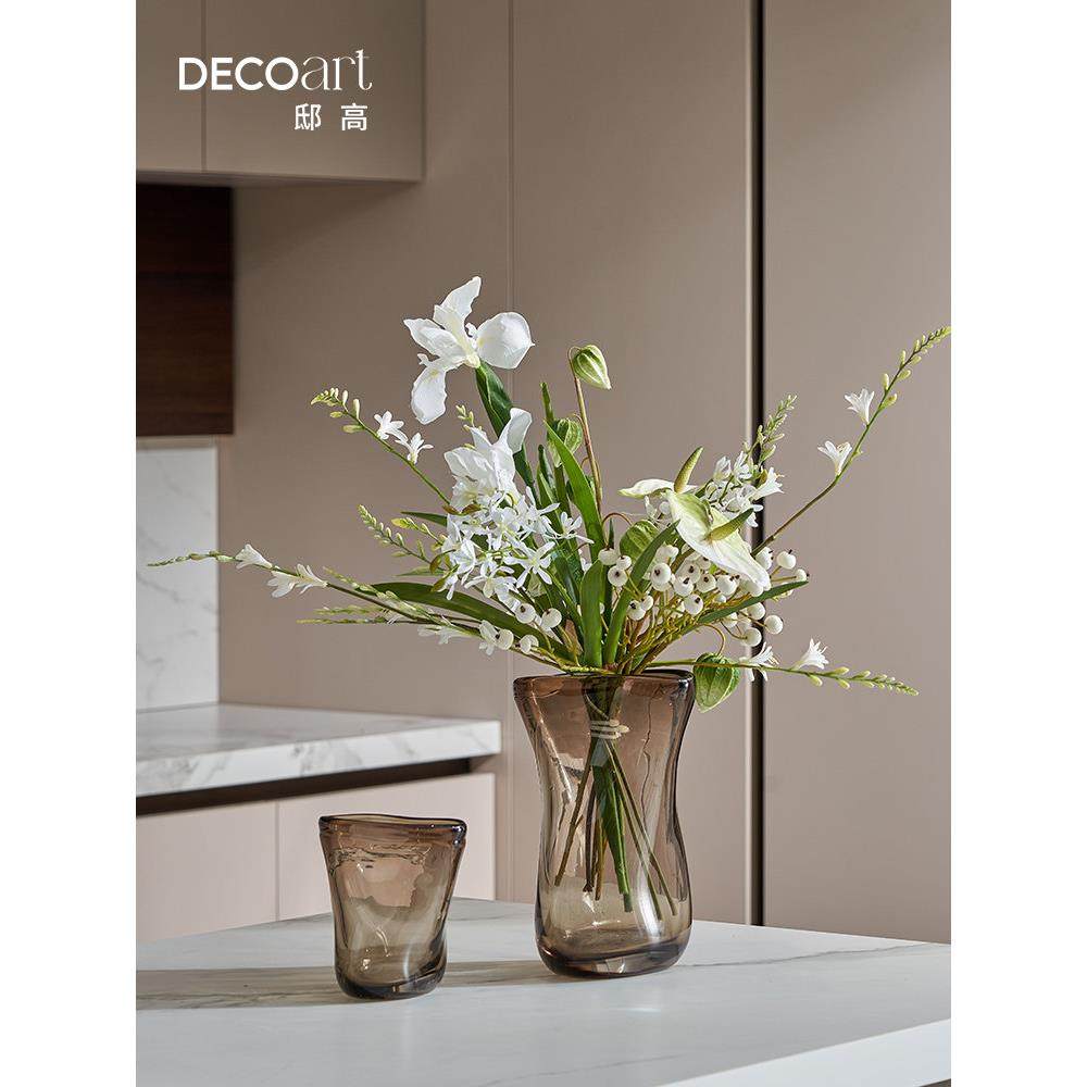 邸高家居样板间设计感客厅托盘花瓶摆件酒店餐厅软装搭配组合套装,家居饰品,家饰软装搭配套装,淘宝优惠券,粉丝福利购,淘宝优惠卷