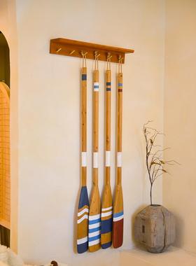 Ybox外国盒子实木现代风格家居装饰/覆古海洋风格桨装饰品设计感