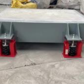 水泵减震台座惰性块台座水泵隔振基础座弹簧减震器钢混型减振基座