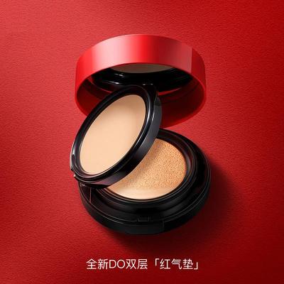双层气垫粉饼组合遮瑕隔离控油定妆混干油皮持久不脱妆BB霜粉底液