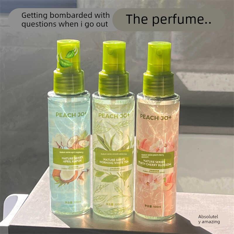 桃作衣物自然香氛喷雾除臭除味去味剂白茶桃子樱花男女士淡香香水