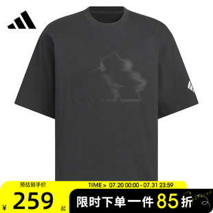 TEE運動休閑短袖 adidas阿迪達斯男子FUSTL GFX T恤KB5949