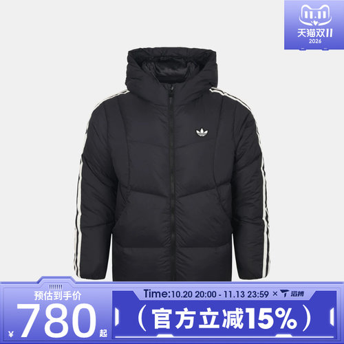 滔搏adidas阿迪达斯三叶草儿童JK DWN JKT运动休闲羽绒服KX9016