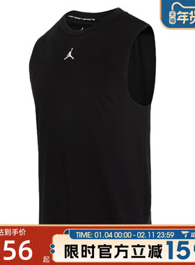 滔搏NIKE耐克男子J DF SPRT SLVLS TOP运动休闲无袖T恤FN5857-010