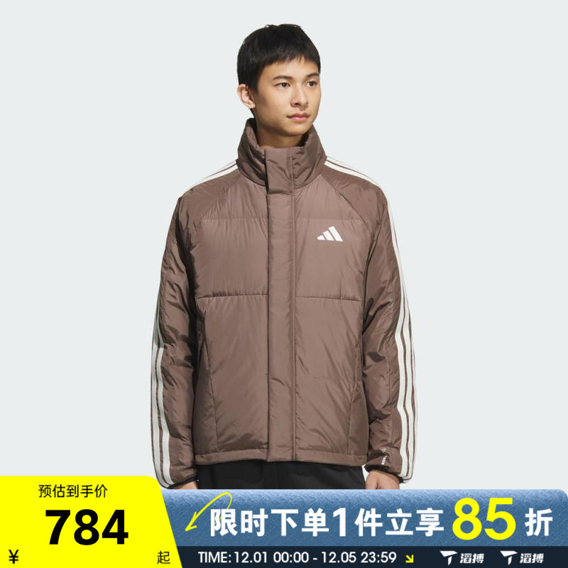 滔搏adidas阿迪达斯男子保暖立领外套百搭运动休闲羽绒服KC2488