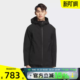 滔搏adidas阿迪达斯男子连帽保暖舒适百搭运动健身夹克外套KA1218