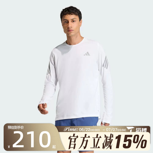 滔搏adidas阿迪达斯男子adi365/// LS M运动休闲长袖T恤KE6830