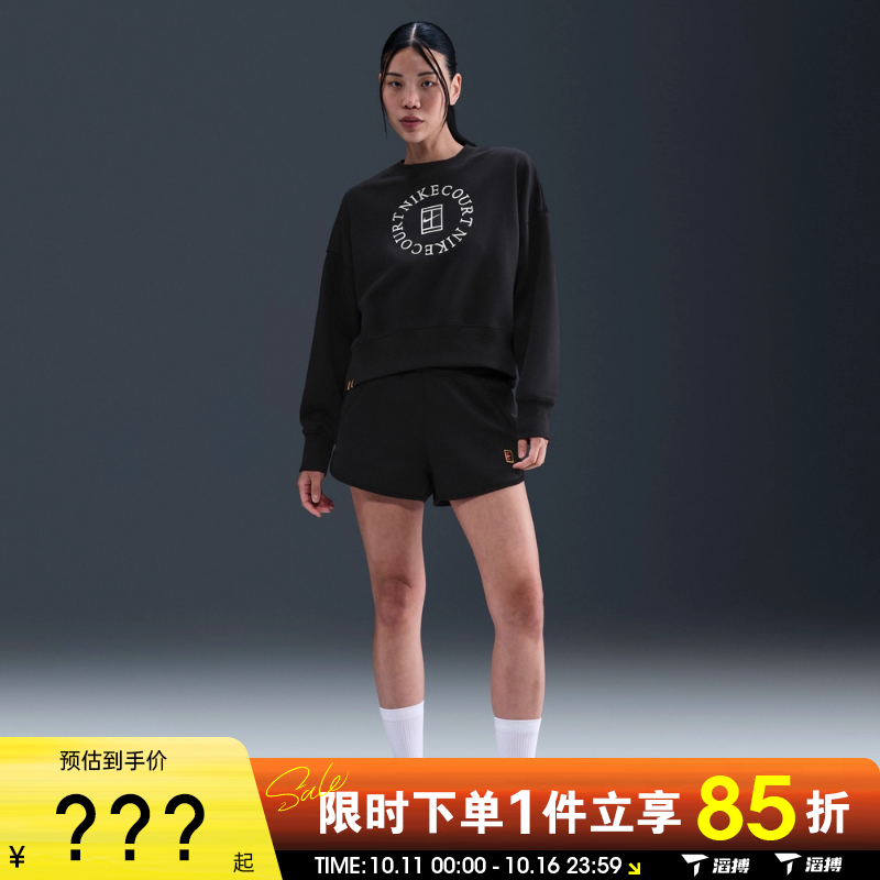 NIKE耐克女子PHNX CREW HRTGE运动休闲套头衫卫衣HJ8989-010