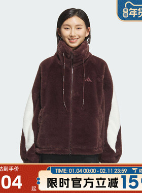 滔搏adidas阿迪达斯女子MS WARM JKT2宽松运动健身夹克外套KC0078