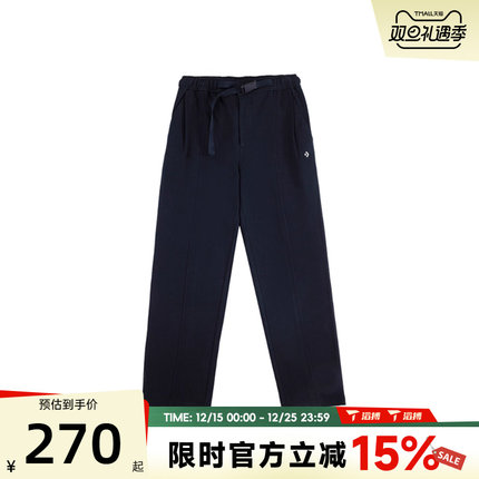 滔搏converse匡威男子简约百搭针织直筒裤运动休闲长裤MCJ130-023