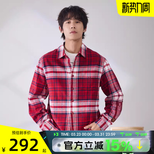 UCJ393 衬衫 B35 运动休闲红色长袖 滔搏converse匡威男女马年新年款