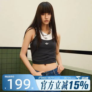 滔搏adidas阿迪达斯三叶草女子LAYERED TANK运动背心KW4524