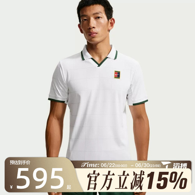 滔搏NIKE耐克男子NKCT DFADV SLAM POL运动休闲短袖T恤IB1025-100