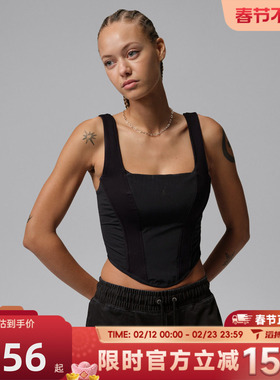 滔搏NIKE耐克女子AS W J FLT CLB CORSET运动背心IF1128-010
