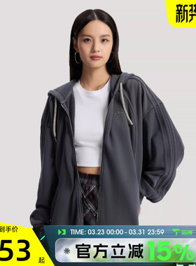 滔搏adidas阿迪达斯三叶草女子VDAY JKT W运动健身夹克外套KT6377