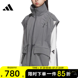 adidas阿迪達斯女子FUSTL WVJK5運動健身夾克外套JY1543