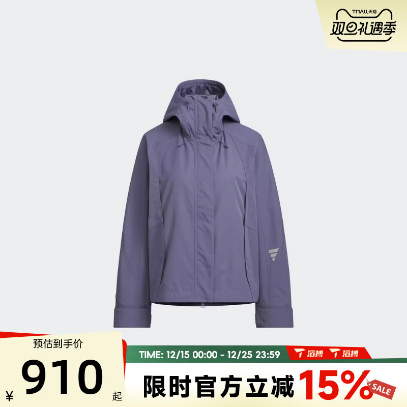 adidas阿迪达斯女子FOS W WVN JKT运动健身夹克外套KS0067