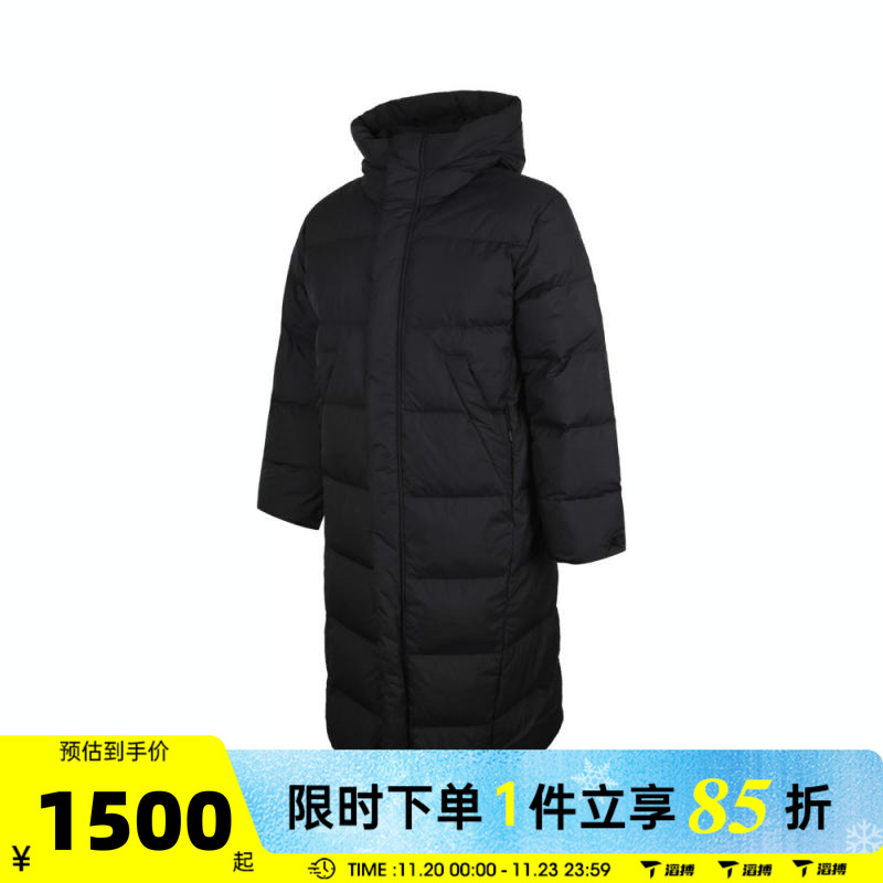 滔搏NIKE耐克男子中长款保暖外套时尚运动休闲羽绒服FV7270-010