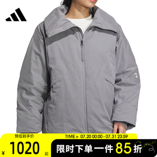 adidas阿迪達(dá)斯女子FUSTL JKT3運(yùn)動(dòng)休閑棉服JM6199
