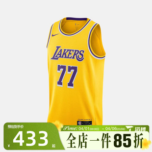 SWGMN 滔搏NIKE耐克男子LAL MNK 741 JSY运动休闲背心DN2009