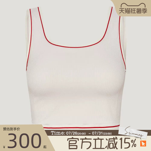 滔搏adidas阿迪达斯三叶草女子健身无袖运动跑步训练背心LF4591