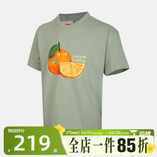 滔搏NIKE耐克男子百搭图案印花圆领运动休闲短袖 006 T恤IH1352