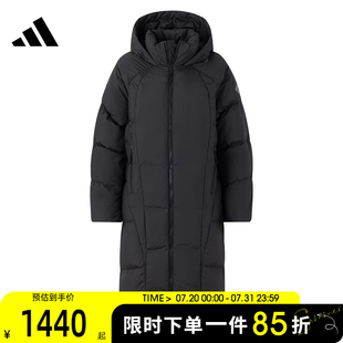 DOWN adidas阿迪達(dá)斯女子FUSTL JKT運(yùn)動(dòng)休閑羽絨服JJ3550