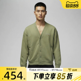滔搏NIKE耐克男子AS  J FLT FLC CARDIGAN LB夹克外套IW6371-334
