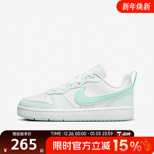 COURT FZ3539 BOROUGH RECRAFT运动休闲鞋 100 LOW NIKE耐克大童鞋