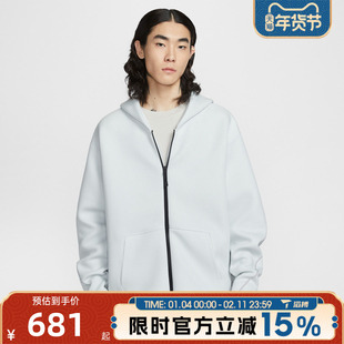 滔搏NIKE耐克男子AS M NK TCH FLC运动健身夹克外套IF1320-101