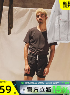 滔搏adidas阿迪达斯男子ADI365 HK2in1 M运动休闲短裤JM1211