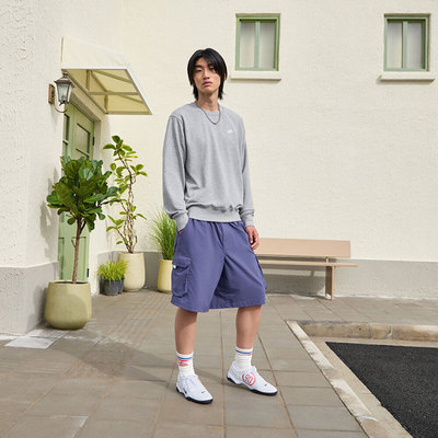 滔搏NIKE耐克男子ASNKFT CREW运动休闲套头衫卫衣FN3889-063