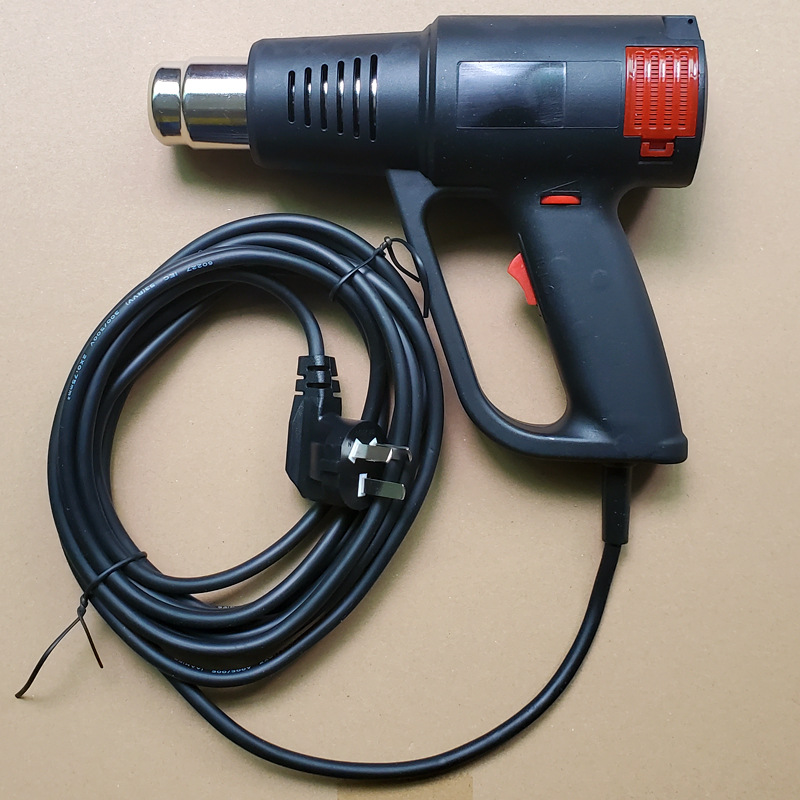 源头厂货热缩膜2000W数显热风汽车贴膜小型烤枪欧规热风枪