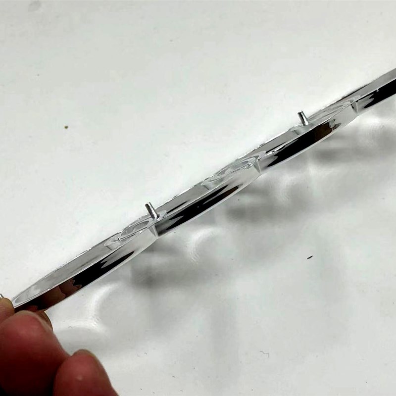 适用于奥迪A6LA4LQ5A8TTR8发动机上护板四环标 上盖板标志 四环标