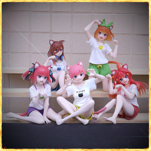 五等分的花嫁手办中野三玖手办中野二乃手办中野五月手办桌搭摆件