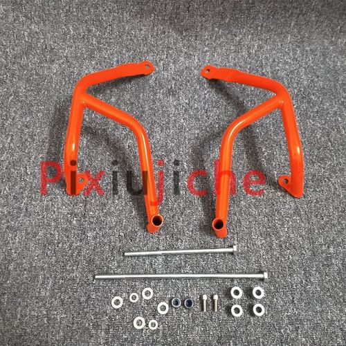 适用新款KTM DUKE390改装保险杠duke250护杠S车身发动机防摔杠配