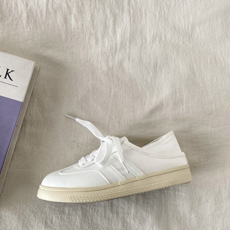 喜叔夏季b薄款两穿小白鞋女2025新款透气帆布鞋百搭一脚蹬半拖板,女鞋,休闲板鞋,淘宝优惠券,粉丝福利购,淘宝优惠卷