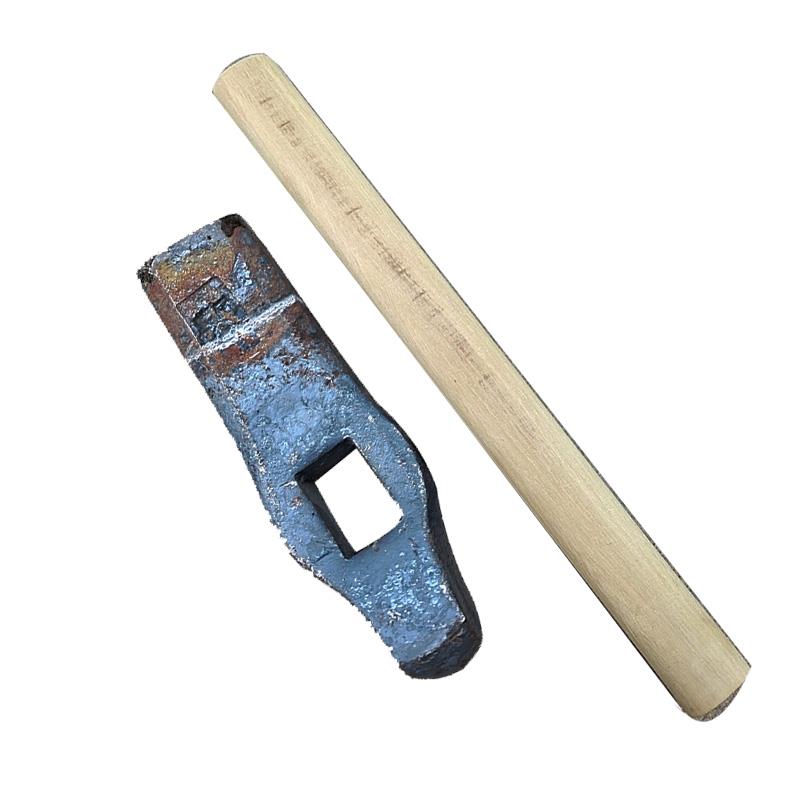 弯头锤石工铁锤矿山专用弯腰锤全钢石匠手锤方头打手锤洛钢敲击雕