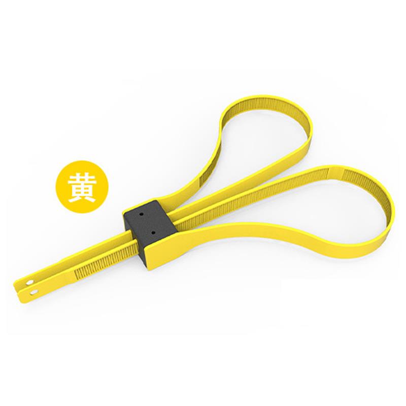 铁竞约束带可反复解锁重复使用ASP塑料扎带含钥匙尼龙带拉环固定