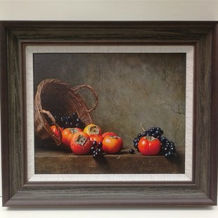 简约复古实木油画装裱相框定制拼图框画框雕刻木质外框大尺寸定做