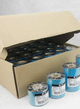 增强型 蜡基碳带110mm*300m条码标签机打印  50 60 70 80 90碳带