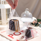 可露丽包装 袋透明一次性烘焙西点手工曲奇袋子司康打包袋机封袋