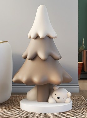 圣诞树客厅大型落地摆件电视柜沙发旁家居装饰品房间布置节日送礼