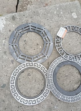 围炉煮茶卡式炉便携户外折叠桌装饰炉圈炉具配件铜内胆碳钢万能圈