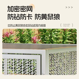鸡笼子家用室内外特大号防黄鼠狼密网防雨农村鸭兔鸽子养殖笼鸡舍