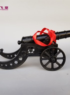仿古铁大炮铸铁红衣大炮模型家用饰品礼品摆件定做景区游乐园铁炮