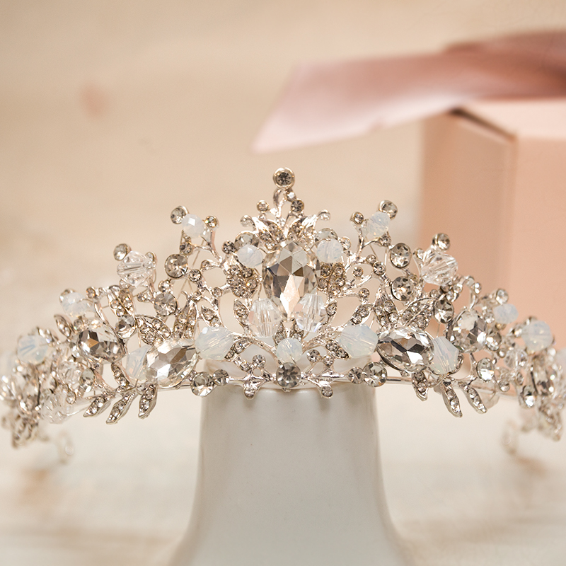 皇冠头饰儿童公高端女孩新款头箍女童发箍发饰发卡女发夹王冠演出